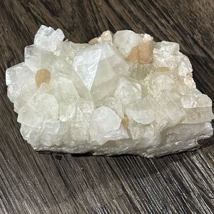 Apophyllite & Stilbite Crystal Specimen , 
locality Nasik , India